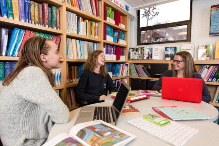 The University's library resources include books, journals and e